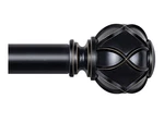 Kamanina Black Netted Curtain Rod Windows 32 To 144 Inches Long Heavy Duty. Fixed Price $15.00.