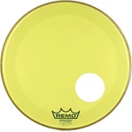 Remo Powerstroke P3 Colortone Yellow Bass Drumhead - 22 Inch With Port Hole. Fixed Price $60.95.