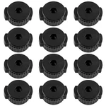 Jiozermi 12 Pcs Black Cymbal Nuts Drum Accessories, 8mm Plastic Pcs,. Fixed Price $26.05.