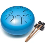 Lronbird Steel Tongue Drum Percussion, 6 Inch 8 Notes Notes, Blue. Fixed Price $42.79.