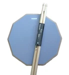 Growdaily Drum Practice Pad Set 5a Drumsticks Silent Quiet Percussion Training. Fixed Price $13.00.