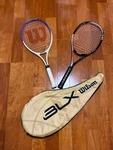Wilson Tennis Racket 2 Set 1 With Case. Fixed Price $111.63.