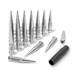 M14x1.5 Spike Lug Nuts Chrome 32 Pcs, 14mm X 1.5 Spline Spiked For C.... Fixed Price $59.83.