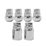6pcs M12x1.5 Wheel Lock Lug Nut Set Anti-theft Key Compatible With Honda .... Fixed Price $46.25.