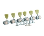 Guyker 6pcs Guitar Locking String Tuning Pegs (3r + 3l) 1:15 Vintage Del. Fixed Price $40.34.