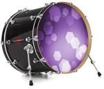 Vinyl Decal Skin For 26" Bass Kick Drum Heads Bokeh Hex Purple. Fixed Price $47.95.