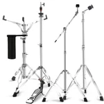 Seteol Drum Hardware 5 Pack Set - Cymbal Stands Hi Hat Snare Mount. Fixed Price $179.99.