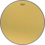 Remo Ambassador Starfire Gold Bass Drumhead 24 In.. Fixed Price $75.99.