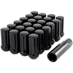 Dcvamous 24 Pc 14x1.5 Lug Nuts Black 7-spline Compatible 24pc-black,. Fixed Price $39.10.