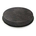Bongo, R-series, 9.00skyndeep, Black Calfskin Graphic Drum Head. Fixed Price $75.99.