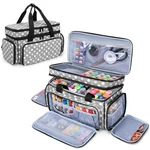 Luxja Large 2 Layers Sewing Organizer Bag With 5 Detachable Dividers, .... Fixed Price $42.42.