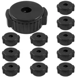 Hitefu 12pcs Black Plastic Cymbal Nuts For Percussion Drum Kit, 8mm. Fixed Price $20.24.