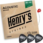 Extra Light Acoustic Guitar Strings 09-44 - Easy On Fingers & Excellent Sound.... Fixed Price $19.05.