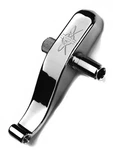 Dunnett - Rekm E-key Cast Metal, Chrome Finish, With Lanyard. Fixed Price $14.99.