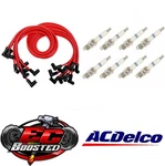 Performance Ignition Hei Wire Set & Spark Plug Kit For Chevy Sbc Bbc 350 383 454. Fixed Price $98.73.