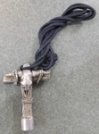 Promark Dk5 Wearable Drum Key Necklace - Pewter Cross With Animal Skull. Fixed Price $14.50.