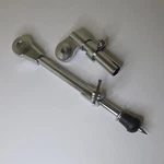 Vintage Sonor Style Bass Drum Spur Leg & Mounting Bracket Heavy Duty Chrome. Fixed Price $30.00.