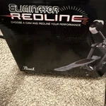 Pearl Eliminator Redline Double Chain Single Pedal For Bass Drum. Fixed Price $300.00.
