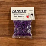 Danmar 100 Pack Nylon Tension Rod Washers Purple. Fixed Price $17.99.