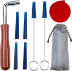 Piano Tuning Kit Professional Wrench Hammer Rubber Mutes Set 8 Pcs. Fixed Price $35.47.