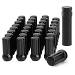Lug Nuts M14x1.5 32pcs Black Spline Extended Socket Keys Glorider F150 F250 F350. Fixed Price $51.99.