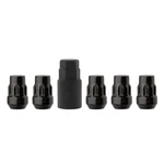 Black Wheel Locks Compatible With 2007-2017 Jeep Wrangler Factory Rims. Fixed Price $49.00.