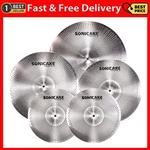 Sonicake Low Volume Cymbal Pack Quiet Set 14"hi-hats+16"crash+18"crash.... Fixed Price $90.99.