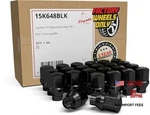 24 Pcs M14x1.5 14x1.5 Thread Et Oem Style Lug Qty Black Factory. Fixed Price $64.41.
