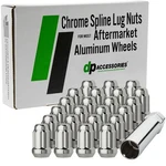 Chrome Lug Nuts For 1980-1986 Ford Bronco With Aftermarket Wheels. Fixed Price $51.00.