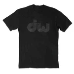 Dw Dc Foil T-shirt Black On Black, Large. Fixed Price $19.99.