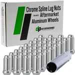 Dpaccessories Chrome 1/2-20 Lug Nuts For Aftermarket Wheels - Closed End Duplex. Fixed Price $123.56.