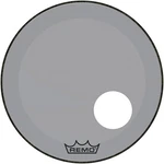 Remo Powerstroke P3 Colortone Smoke Resonant Bass Drum Head 5" Offset Hole 22". Fixed Price $57.99.