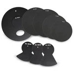 Vic Firth Drum Set Mute Pre-pack 10,12,14 (2),20 In.,hi-hat,and Cymbal (2). Fixed Price $99.99.