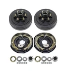 Libra Trailer Hub Drum Kits 6 On 5.5" B.c. W/ 12"x2" Self-adjusting Electric .... Fixed Price $247.36.