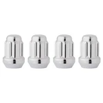 Chrome M14x1.50 Lug Nuts For Aftermarket Wheels - Closed End Spline Pack Of 4. Fixed Price $18.00.