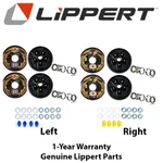 Lippert 3,500lb Tandem Brake & 10" Drum Hub Kit 5x4.5 - Fit Dexter Alko Rockwell. Fixed Price $658.99.