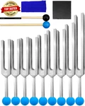 9 Pcs Solfeggio Tuning Fork Set For Healing, 174 Hz, 285 396 417. Fixed Price $64.74.