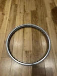 San Remo 40 Hole 19 Inch Wm0 Flanged Alloy Rim New Old Stock Cafe Racer. Fixed Price $100.84.