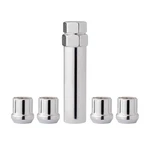 Dpaccessories Chrome M12x1.50 Lug Nut Locks For Aftermarket Wheels Open End.... Fixed Price $74.97.