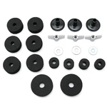 21pcs Cymbal Replacement Accessories Felt Pads Hi-hat Clutch Hi H.... Fixed Price $17.21.