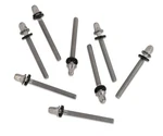 Pdp True-pitch Tension Rods, Chrome, 50mm, 8 Pack. Fixed Price $8.99.