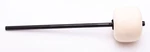 Danmar Bass Drum Beater - White Felt, Black Shaft. Fixed Price $28.99.