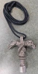 Promark Dk2 Wearable Drum Key Necklace - Pewter Twin Dragons. Fixed Price $14.50.