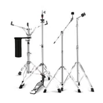 Straight Cymbal Stand + Boom Hi Hat Snare Drum +.... Fixed Price $136.93.