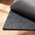 Non-slip Rug Pad 6' X 9' Felt & Rubber Underlay In Dark Gray, Waterproof. Fixed Price $64.62.