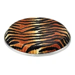Conga, Symmetry, 10.75 D2 Skyndeep, Tiger Stripe Graphic Drum Head. Fixed Price $129.99.