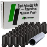 Dpaccessories Black 9/16-18 Lug Nuts For Aftermarket Wheels - Closed End Duplex. Fixed Price $118.47.