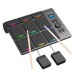 Electronic Drum Pad 9 Pads Portable Digital Kit Led Midi Oyayo Td02 Tabletop. Fixed Price $209.99.