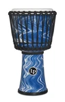 Latin Percussion 10-inch Rope Tuned Circle Djembe With Perfect-pitch Head - Blue. Fixed Price $124.99.