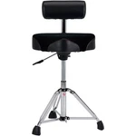 Gibraltar Hydraulic 16 In. Cordura Saddle Drum Throne With Backrest. Fixed Price $259.99.